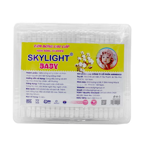 Tăm bông baby Skylight