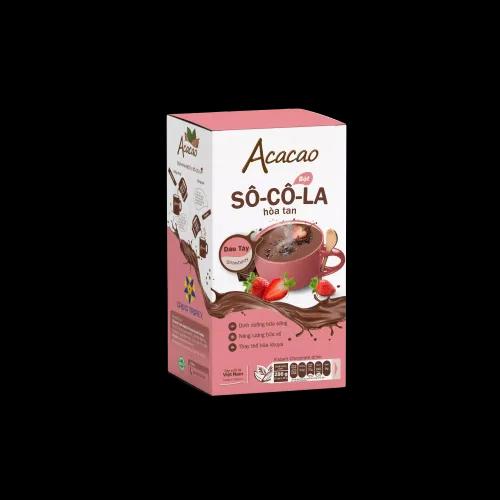 Bột sô-cô-la dâu tây Acacao