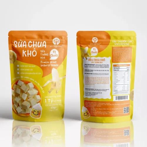 Sữa chua khô sấy thăng hoa vị chuối MycoSpring