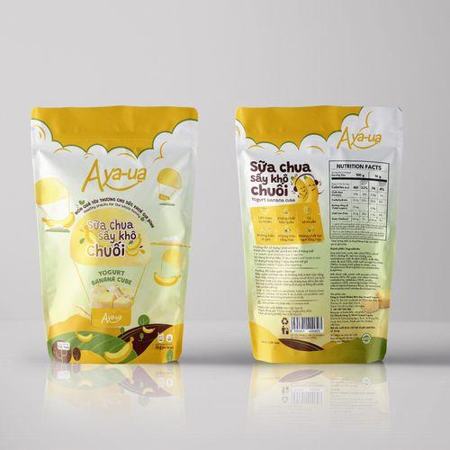 Sữa chua sấy khô chuối Aya-ua