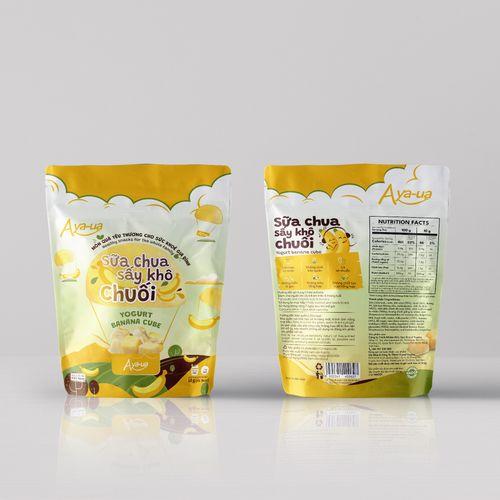 Sữa chua sấy khô chuối Aya-ua
