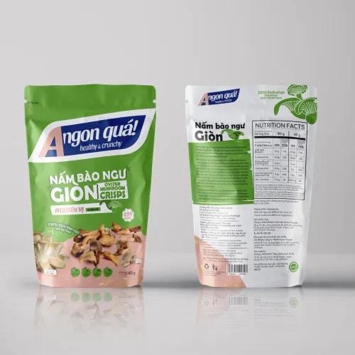 Nấm bào ngư giòn - Nguyên vị A ngon quá!