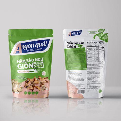 Nấm bào ngư giòn - Nguyên vị