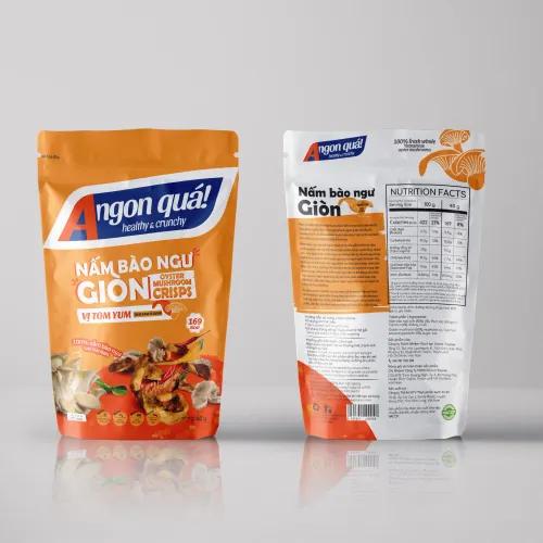 Nấm bào ngư giòn - Vị Tom-yum A ngon quá!