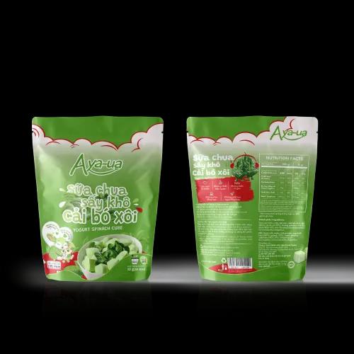 Sữa chua sấy khô Aya-ua cải bó xôi