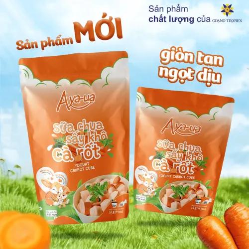 Sữa chua sấy khô cà rốt Aya-ua