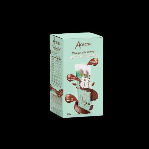 Bột sô-cô-la Acacao hoà tan vị bạc hà