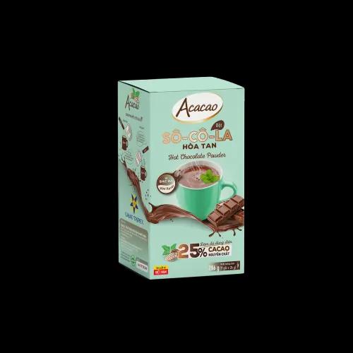 Bột sô-cô-la Acacao hoà tan vị bạc hà